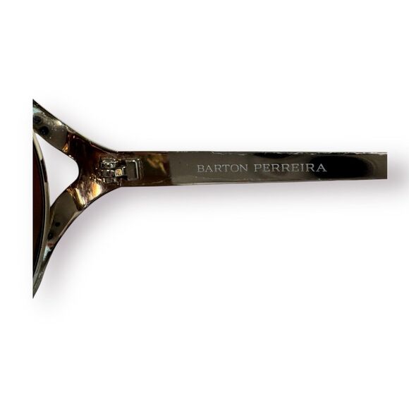 Barton Perreira Emmanuelle 63 Sunglasses Beige Frame Brown‎ Lenses 63-14-120mm main image 8